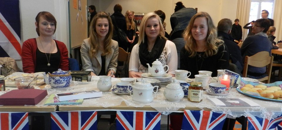 Auch der British Tea Room hatte beim diesjährigen Basar wieder geöffnet.(Foto: SMMP/Potrykus)